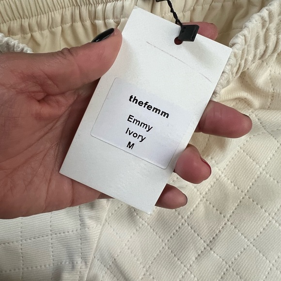 REVOLVE The Femm Emmy Short, Ivory- $275 - Picture 6 of 7